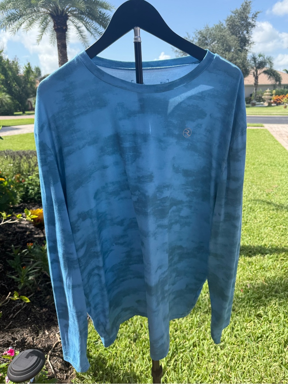 Reel Life Light Blue Crewneck Tee - XL
